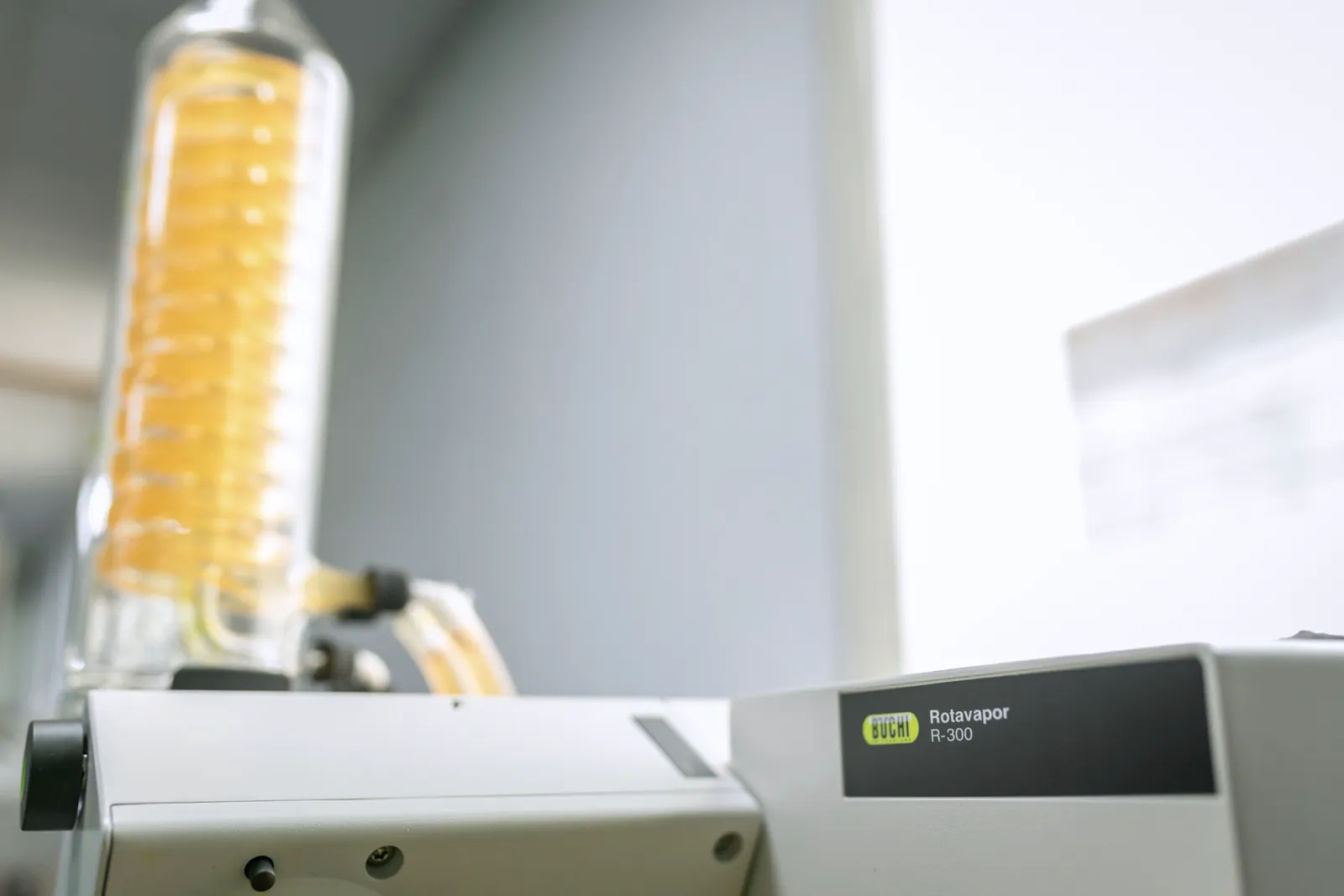 Rotary evaporator used for solvent recovery in the ModernVEDA laboratory